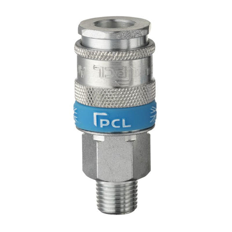 PCL XF-Euro Coupling, Male Thread (25 Series)