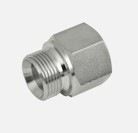 BSPP Male x NPT Female Hydraulic Extension Adaptor