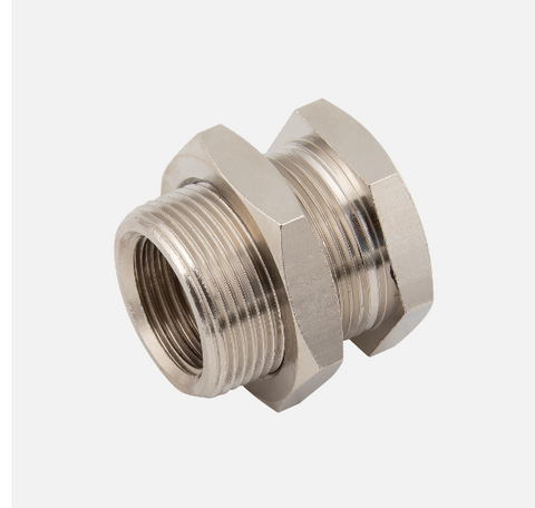 Bulkheads - Nickel Plated Brass, BSPP & Metric