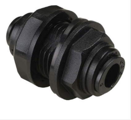 Food Grade Equal Push Fit Bulkhead
