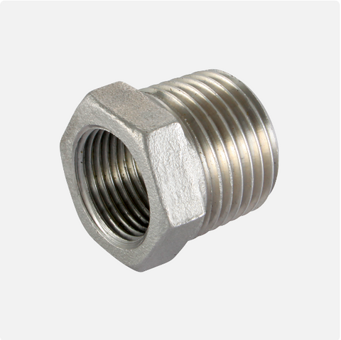 Stainless Steel Male BSPT x Female BSPP Reducing Bush