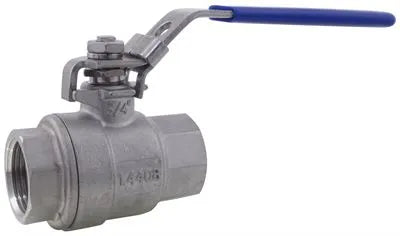 Female x Female Long Handle Ball Valve (Stainless Steel)