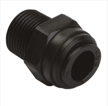 Food Grade Male BSPT Metric Push Fit Stud