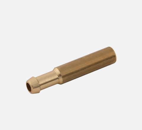 Brass Stem to Hosetail Adaptor