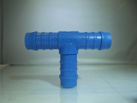 Nylon Tee Hostail Connector, Tube x Tube