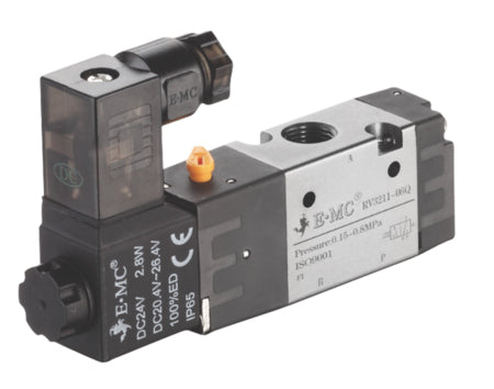Single Solenoid Valve, Spring Return, 24V DC
