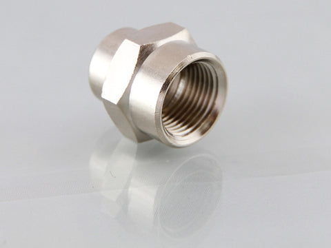 Equal Female Socket - Nickel Plated Brass, BSPP