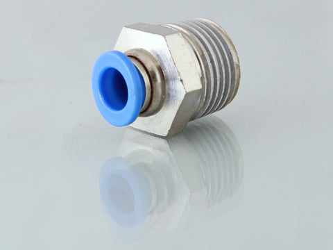 Male NPT Metric Push Fit Stud