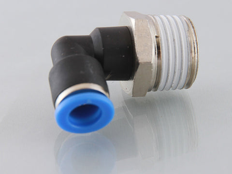 Male BSPT Metric Swivel Elbow