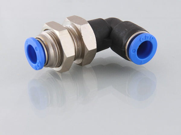 Quick Connect Union Elbow Plastic Pneumatic Bulkhead fitting from China  Manufacturer - Ningbo Angricht Auto Parts CO., LTD