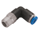 Male NPT Swivel Elbow, Push Fit