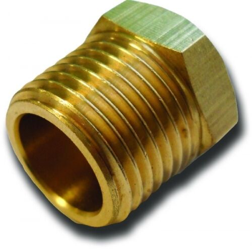 TFI BOSE350 Brass Adapter – 1/8 BSPT Female To 1/8 BSPT Male Extension For Oil Pressure Senders!