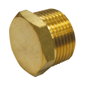 Brass BSPT Male Plug