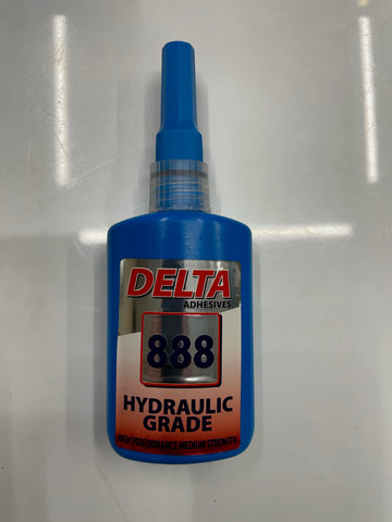Delta Adhesive 888, Hydraulic and Pneumatic 50ml Thread Sealant