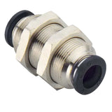 Imperial Push-In Equal Bulkhead Connector