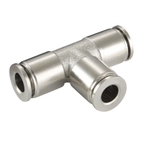 Equal Tee Push Fit - All Metal