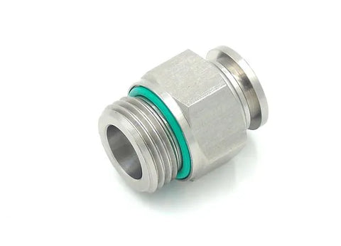 Stainless Steel Male Push Fit Stud, BSPP
