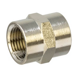 Equal Female Socket - Nickel Plated Brass, BSPP