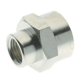 Female Unequal Socket - Nickel Plated Brass, BSPP