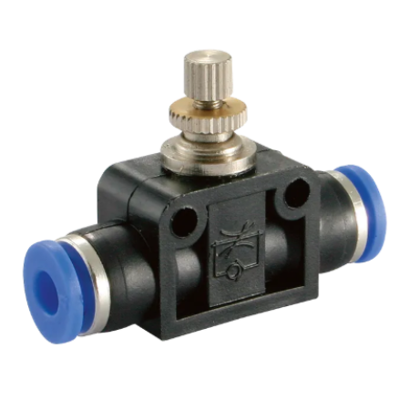 Push Fit Manual Flow Controller, Uni-directional