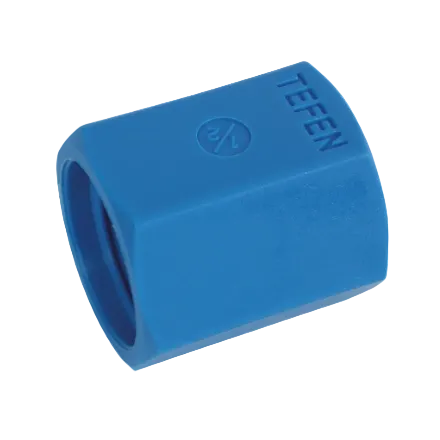 Tefen Blue Nylon BSP Socket