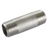 Stainless Steel Extended Barrel Nipple, BSPT