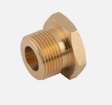 Brass BSPP Male Plug
