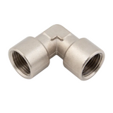 Equal Female Elbow - Nickel Plated Brass, BSPT