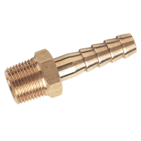 Male NPT Hosetail - Brass