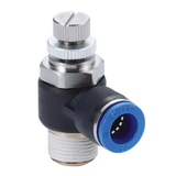NPT Manual Flow Controller, Push In