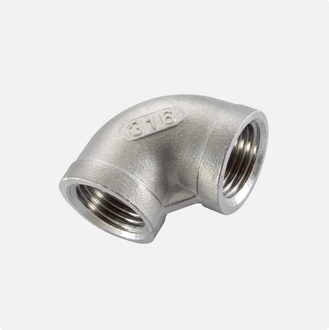 Stainless Steel Equal Female Elbow, BSPP