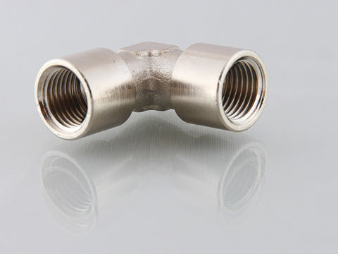 Equal Female Elbow - Nickel Plated Brass, BSPT