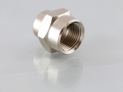 Female Unequal Socket - Nickel Plated Brass, BSPP